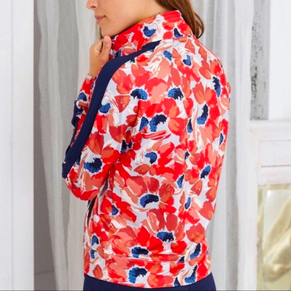 Aerie Floral Track Jacket - S - Picture 2 of 4